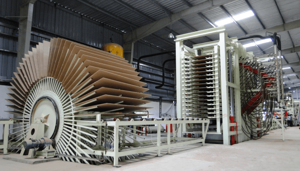 sản xuất gỗ công nghiệp MDF