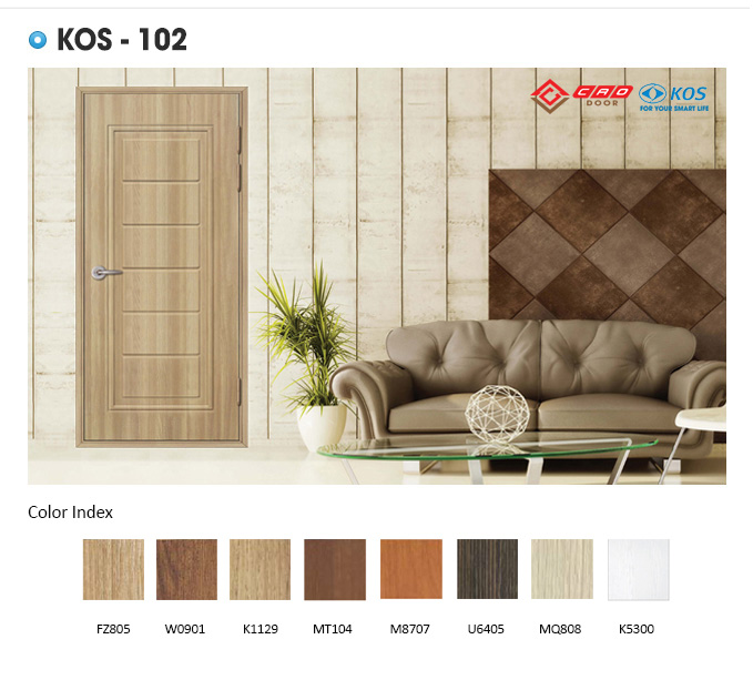 kos 10 mẫu cửa abs KOS 
