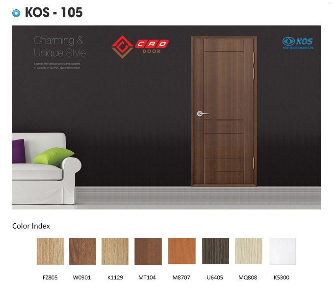 kos 9 mẫu cửa abs KOS 